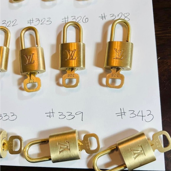 Louis Vuitton authentic only 1 padlock and 1 key - Picture 6 of 12